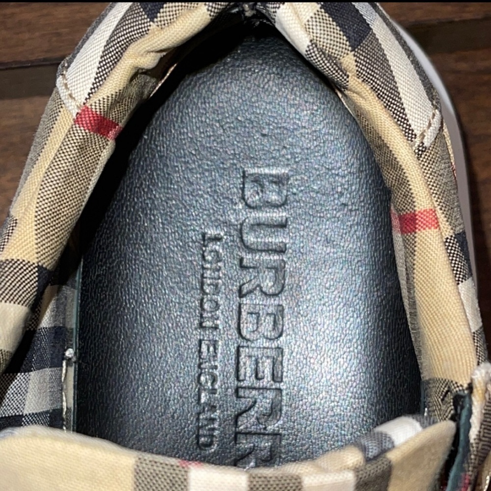 BURBERRY Vintage Check Chunky Platform Sneakers Sz. 9/39 - Picture 14 of 17